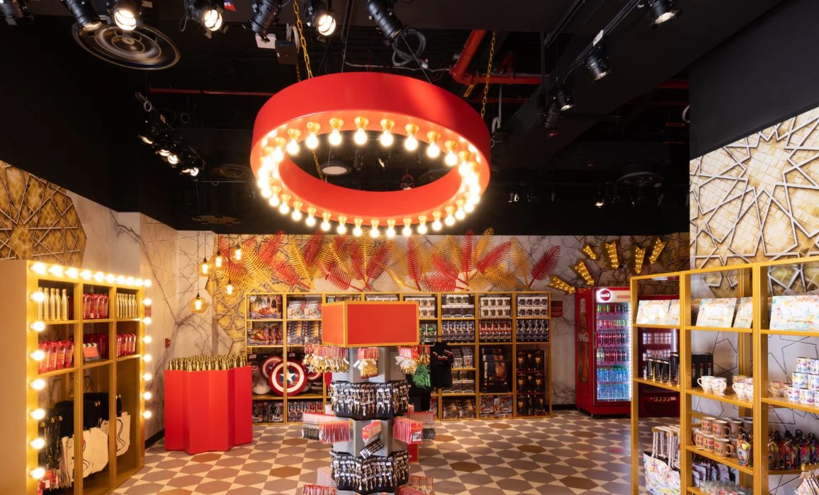 Gallery lighting for wax figures and themed zones, Madame Tussauds Dubai