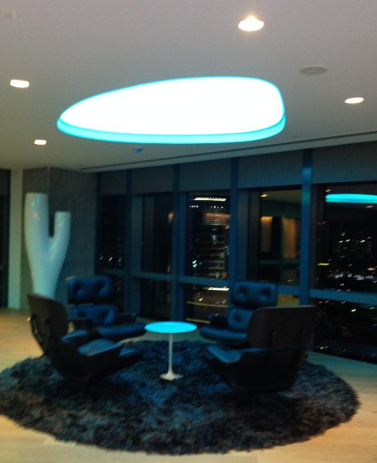 HIPA Dubai contemporary office interior lighting