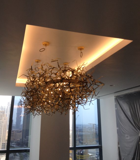 HIPA Dubai offices architectural lighting