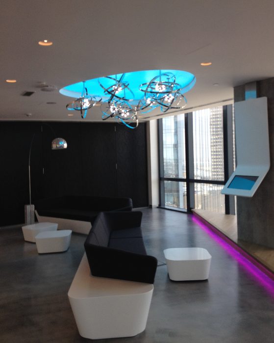 HIPA Dubai reception lighting